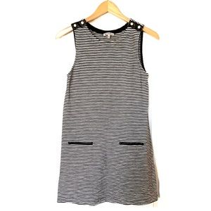 Juicy Couture Black & White Striped Dress - Size S